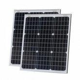 100W (50W+50W) solar panels with 2 x 5m cable