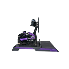 Trak Racer UK Conspit CPP-Lite 3 Pedal Set with hydraulic load cell for sim racing, including accelerator, brake, and clutch pedals.