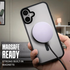 Phone Base Vibe MagSafe Case for iPhone 15 and 16 series, slim protective cover with magnetic attachment, shown on a white background.