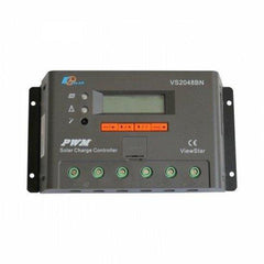 20A solar charge controller/regulator with LCD display for 12V/24V/36V/48V battery