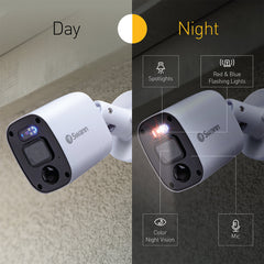 Swann 4K Wired DVR CCTV Add-On Bullet Camera