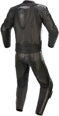 GP Plus V3 Replica Graphite Two Piece Motorcycle Leather Suit