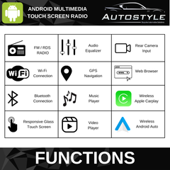 VW Caravelle T6 Apple Carplay / Android Auto 9" Stereo Upgrade