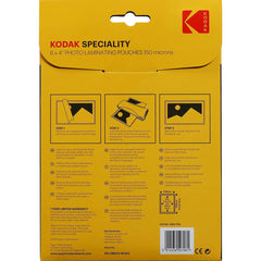 Kodak Speciality 6x4 150 Micron Photo Laminating Pouches - Pack of 25