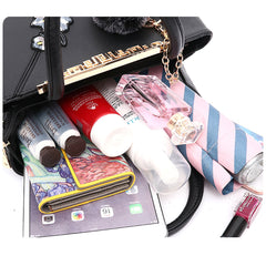 Fashionable Women’s Flower Pattern Crossbody & Shoulder Bag