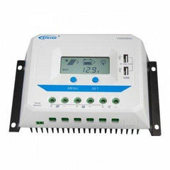 45A 12/24/36/48V solar charge controller/regulator with LCD display