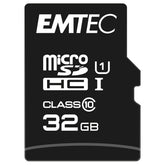EMTEC 32GB UHS-I U1 EliteGold MicroSD Memory Card with Adapter