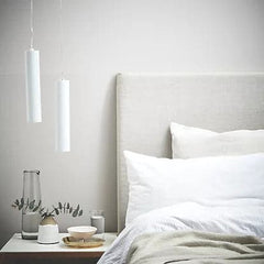 4lite High Output Dimmable 3K LED Ceiling Pendant Light - White