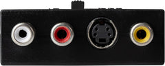 Maplin SCART to S-Video or Triple RCA Adapter