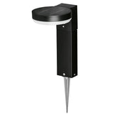 4lite Antheia Solar IP54 Die-Cast Aluminium LED Outdoor Step Light with Built in PIR Motion Sensor