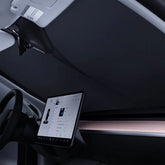 Tesla Model 3 / Model Y Front Windshield Sunshade – Custom Fit UV & Heat Protection Reflective Car Sun Shield