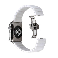 For Apple Watch Series 3 & 2 & 1 38mm Delicate Ceramics Wrist Watch Band, 38mm
