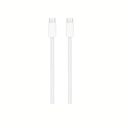 Apple 60W USB-C to USB-C fast charging cable by Phone Base, 1 meter long, compatible with MacBook and other USB-C devices.