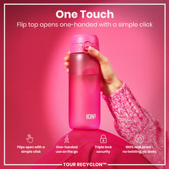Bottle, Recyclon, Pink, 750ml