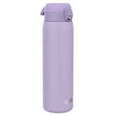 Leak Proof 1 Litre Water Bottle, Stainless Steel, Light Purple, 1L