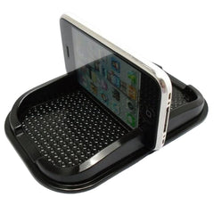 Punctate Car Phone Slip Mat, Black