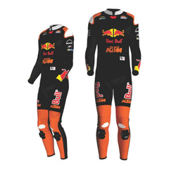 Black n Orang Jack Miller KTM Red Bull 2024 Racing Suit