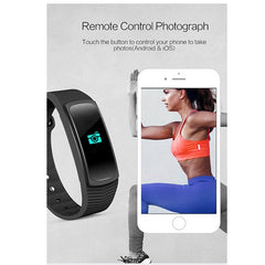SMA-B3 Fitness Tracker 0.96 inch Bluetooth Smart Bracelet, IP67 Waterproof, Support Activity Traker / Heart Rate Monitor / Blood Pressure Monitor / Remote Capture, SMA-B3/Black, SMA-B3/Orange, SMA-B3/Green, SMA-B3/Blue