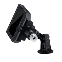 G600 600X 3.6MP 4.3 inch HD LCD Display USB Charging Portable Digital Microscope with LED Light, Support Micro SD Card(64GB Max), US Plug, AC 100-240V, US Plug