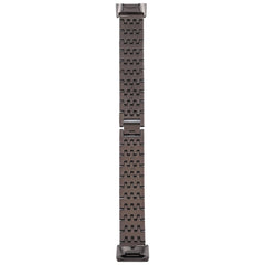 For Fitbit Charge 3 Diamond-studded Stainless Steel Watch Band