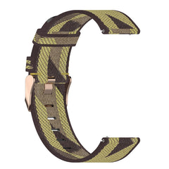20mm Stripe Weave Nylon Wrist Strap Watch Band for Huami Amazfit GTR 42mm / GTS / BIP / BIP Lite