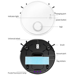 BOWAI OB12 Household Intelligent USB Charging Sweeping Robot, OB12 (White)