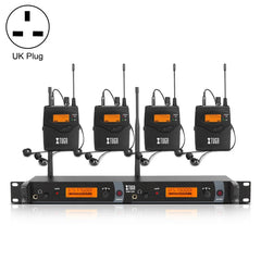 XTUGA IEM1200 Wireless Transmitter 4 Bodypack Stage Singer In-Ear Monitor System, Transmitter 4 Bodypack