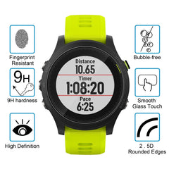 2 PCS ENKAY Hat-Prince for Garmin Forerunner 935 Smart Watch 0.2mm 9H Surface Hardness 2.15D Explosion-proof Tempered Glass Screen Film