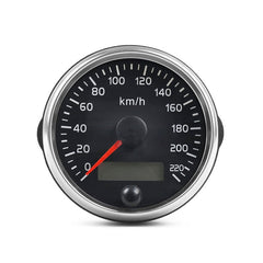 Car Modified 85mm 2 in 1 LCD Instrument Speedometer + Odometer, Speedometer + Odometer