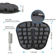 IN-SC003 Car Office Inflatable Airbag Seat Cushion, Style: Electric Water Inflatable Dual-Use, Electric Water Inflatable Dual-Use