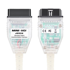 USB to OBD2 16 Pin MINI VCI FT232RL Single Diagnostic Cable for Toyota TIS Techstream, FT232RL