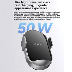 Xiaomi 50W Wireless Car Charger Holder