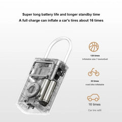 Xiaomi Mijia Air Pump 2 Pro Portable Electric Air Compressor Mi Inflatable Treasure 150psi High Pressure For Motorcycle Car Soccer, Mijia Air Pump 2 Pro