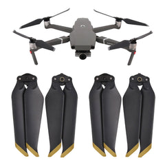 2 Pairs 8743F Low Noise Quick-release Propellers for DJI Mavic 2 Pro / Zoom, For DJI Mavic 2 2 Pairs Gold, For DJI Mavic 2 2 Pairs Silver