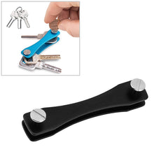 Portable Metal Key Storage Clip, (Black), (Pink), (Green), (Grey), (Red)