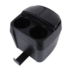 SHUNWEI SD-1605 Multifunction 3 in 1 Car Cup Holder Drink Bottle Can Garbage Can Portable Vehicle Trash Can Bin Rubbish Bin Organizer, SD-1605 Black, SD-1605 Khaki