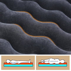 Universal Car Travel Inflatable Mattress Air Bed Camping Back Seat Couch, Size: 90 x 135cm