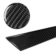 3 PCS Car Carbon Fiber Gear Panel Decorative Sticker for Audi A3, Left Driving, Gear Panel, Left Driving
