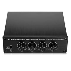 LINEPAUDIO A966 Pro Eight-channel Headphone Amplifier Headphone Distributer Signal Amplifier, A966