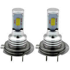 2 PCS H7 72W 1000LM 6000-6500K Super Bright White Light Car Fog LED Bulbs, DC 12-24V, H7