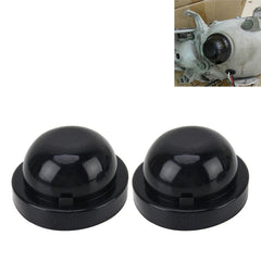2 PCS K105 Universal Car LED Headlight HID Xenon Lamp Silicone Dust Cover Seal Caps Car Dust Cover Waterproof Dustproof Sealing Headlamp Cover for Car Retrofit, Inner Diameter: 10.5cm, Inner Diameter: 10.5cm
