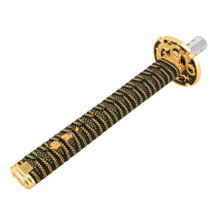Universal Samurai Shape Manual or Automatic Gear Shift Knob, Length: 31.5cm