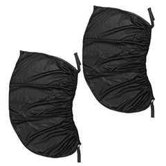 2 PCS Car Shade Block Car Sun Block Window Gauze Shading Net Side Blocking Cover Sun Net Sandbags Side Window Sunshade Cover, Size: 92*54cm, Size: 92*54cm