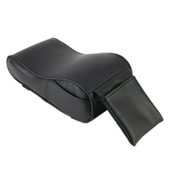 Universal Car PU Leather and Memory Foam Wrapped Armrest Box Car Armrest Box Mat with Phone Holder Storage Bag & Card Slot, with Card Slot (Black), with Card Slot (Beige), with Card Slot (Brown)