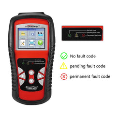 KONNWEI KW830 OBDII / CAN Car Auto Diagnostic Scan Tools Auto Scan Adapter Scan Tool Supports 8 Languages and 6 Protocols (Can Also Detect Battery and Voltage, Only Detect 12V Gasoline Car), KW830