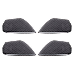 Carbon Fiber Inner Door Handle Bowl Cover Trim Decals Decorative Sticker for Honda Civic 10th Gen, Inner Door Bowl
