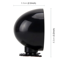 3R-044 Auxiliary Rear View Mirror Car Adjustable Blind Spot Mirror Wide Angle Auxiliary Rear View Side Mirror, 3R-044 (Black), 3R-044 (Silver), 3R-044 (White)