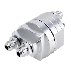 Car Universal Aluminum AN8 Split Cake Oil Handle Oil Filter Sandwich Adapter For Oil Cooler Plate Kit Oil Filter Cooler Sandwich Plate Adapter Cooler Adapter, AN8 Split Oil Handle Oil Filter