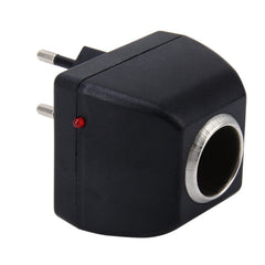 Vehicle Power Inverters 90-240V AC to 12V DC with Car Cigarette Lighter Socket Adapter Converter Vehicle Amplifier Power Output: DC 12V 600mA(EU Plug), 12V 600mA(EU Plug)