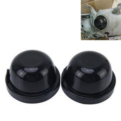2 PCS Universal Car LED Headlight HID Xenon Lamp Silicone Dust Cover Seal Caps for Car Retrofit, Inner Diameter: 7.5cm
